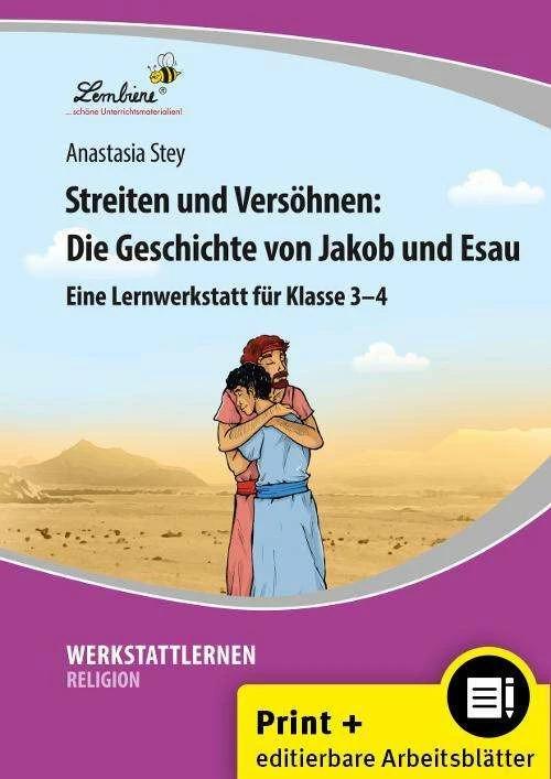 Produktbild Streiten und Versöhnen: Die Geschichte von Jakob und Esau (Set) (Deutsch, Anastasia Stey, 2022)
