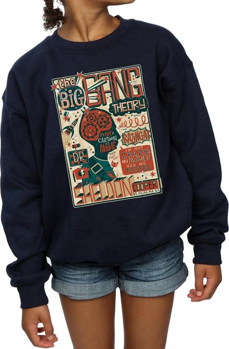 Image du produit Big Bang Theory - Sweat INFOGRAPHIC POSTER - Fille (140, 146)