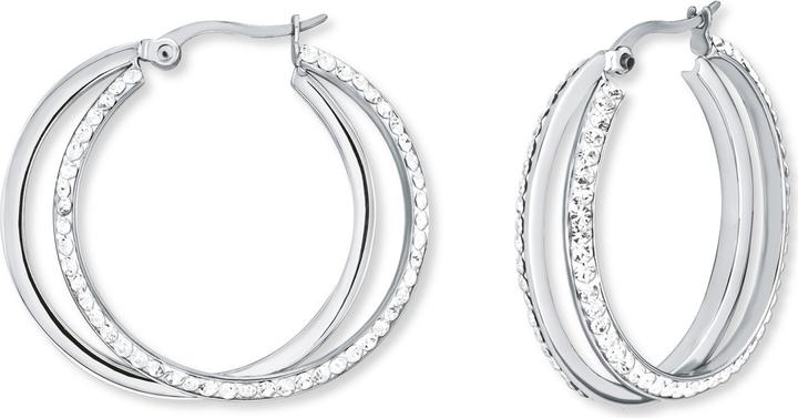 Actual product image Amor Ear jewellery Creoles (Stainless steel)
