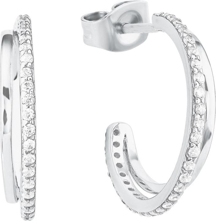 Actual product image Amor Ear jewellery Creoles (Silver 925)