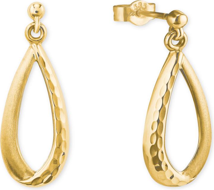 Amor Ohrschmuck Hänger (Gold)