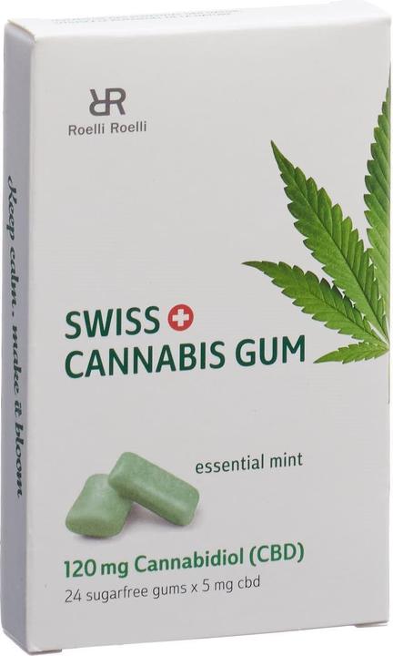 Immagine prodotto Roelli Roelli Gomma da masticare per la Cannabis svizzera (1 pz., 34.50 g)