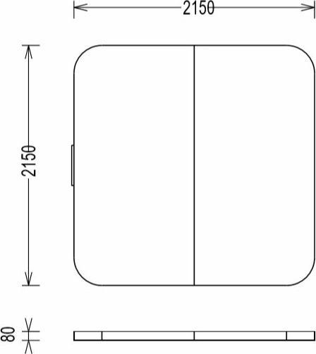 Image du produit PureHaven Housse thermique 215x215 cm verrouillable avec boucles coupe-vent système de drainage parfait f