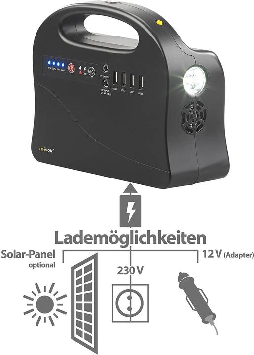 Immagine prodotto Revolt Convertitore solare (97 Wh, 1.20 kg)