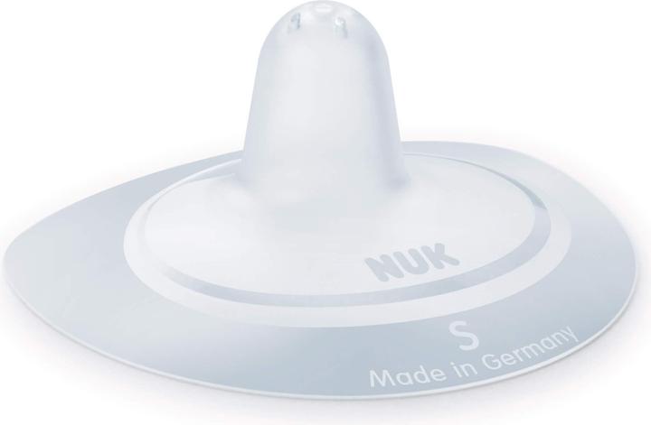 NUK Protège-mamelons pour mamelons sensibles, taille S, 2 pièces, boîte de protection incluse (S)