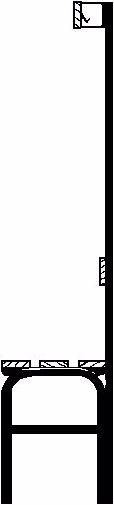 Immagine prodotto Sypro Panca in acciaio per spogliatoi, alt. x prof. 1650 x 375 mm, un lato utile (200 cm, 165 cm)