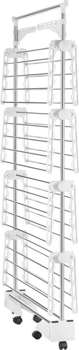 Image du produit tectake Séchoir tour Odelia avec roulettes, pliable, 4 niveaux