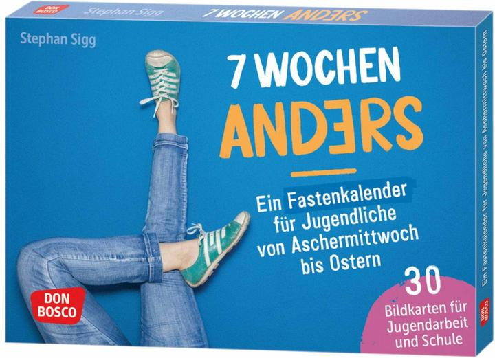 Immagine prodotto 7 Wochen anders: ein Fastenkalender für Jugendliche von Aschermittwoch bis Ostern (Tedesco, Stephan Sigg, 2023)