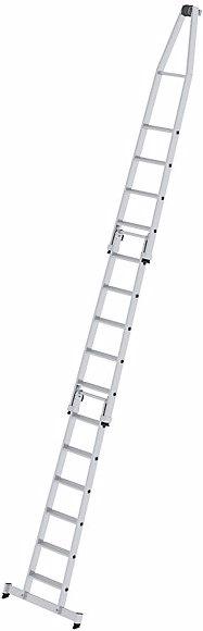 Immagine prodotto Munk Scala a gradini in alluminio per lavavetri, standard, 3 elementi, 18 gradini. (Scala singola)