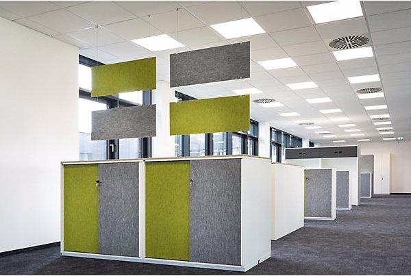 Actual product image Ceka NEOTEX sliding door cupboard with acoustic front, HxWxD 775 x 1200 x 440 mm
