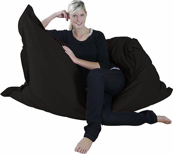 Image du produit Kinzler Sac à fèves géant XXL, LxP 1800 x 1400 mm, noir.