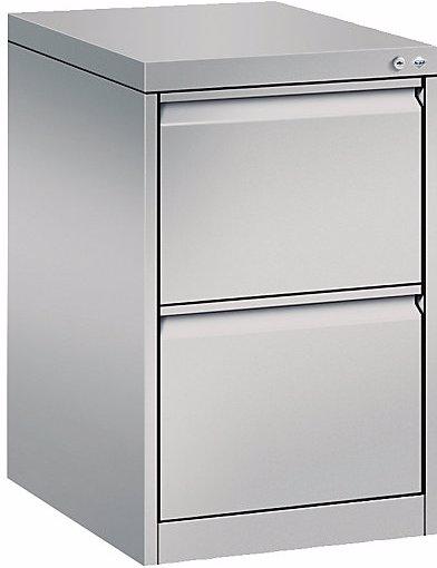 Immagine prodotto C+P Classificatore per cartelle sospese ACURADO, 1 corsia, 2 cassetti, alluminio
