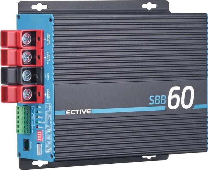 Image du produit Ective SBB 60 Booster de charge 24V vers 12V avec régulateur de charge MPPT 60A (12V, 24V, 60 A)