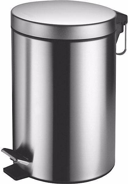 Immagine prodotto Air wolf Pattumiera a pedale in acciaio, capacità 5 l, alt. x largh. x prof. 320 x 210 x (5 l)