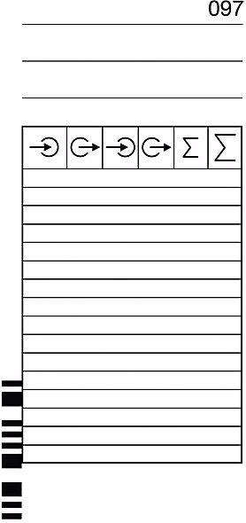 Actual product image Bürk Punch cards, for K 675, pack of 200, HxW 184 x 86 mm.
