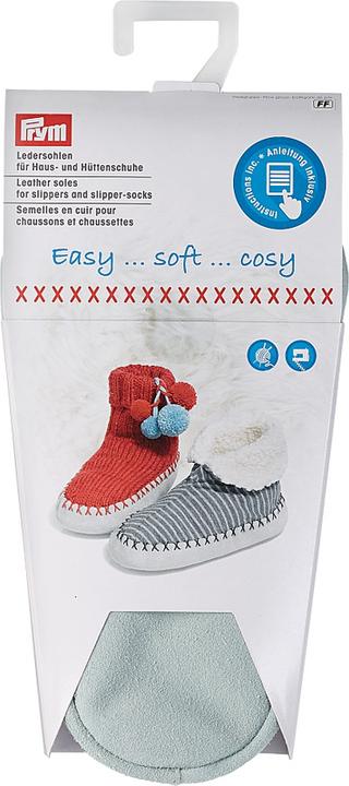 Immagine prodotto Prym Pantofole con suola in pelle misura 33 - 35