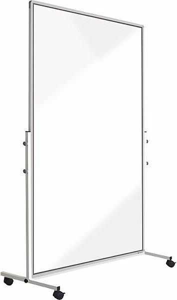 Actual product image smiT Mobile partition made of acrylic glass, with 4 swivel castors with stops, HxWxD
