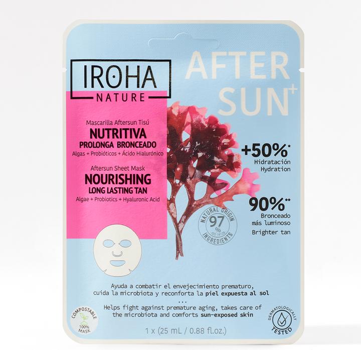 Immagine prodotto Iroha Nature Maschera doposole nutriente abbronzatura di lunga durata (Gel, 25 ml)