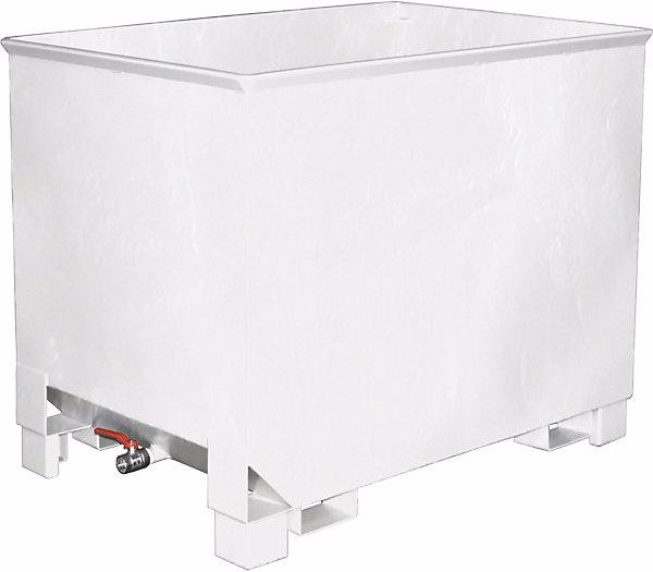 Image du produit eurokraft pro Collecteur de copeaux CS pour chariots tracteurs, L x l x h 840 x 1240 x 975 mm (800 l)