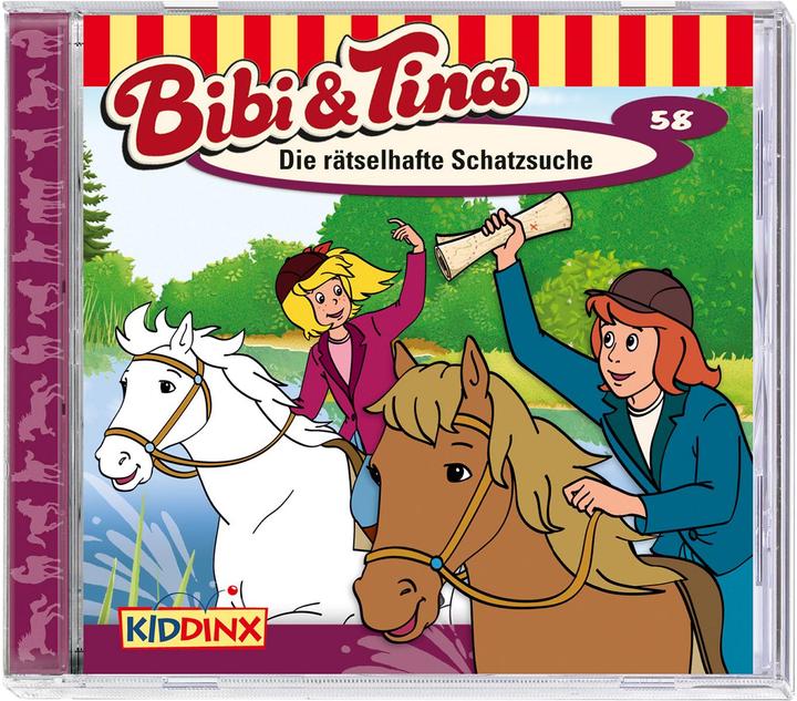 Actual product image Episode 58: The Puzzling Treasure Hunt (Bibi & Tina)