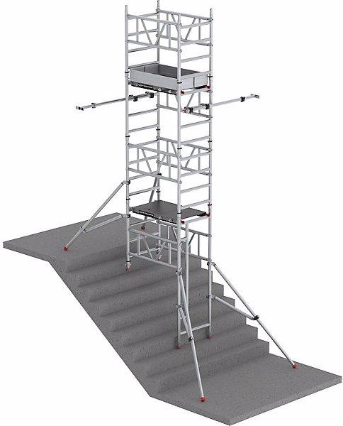 Image du produit Altrex Module d'extension MiTOWER STAIRS, version standard, pour plates-formes de 1,2 x (Échelle multifonction, 200 cm)