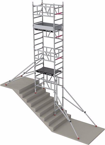 Image du produit Altrex Module d'extension MiTOWER STAIRS, version standard, pour plates-formes de 1,2 x (Échelle multifonction, 200 cm)