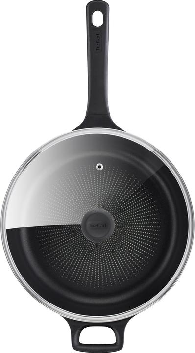 Actual product image Tefal Trattoria Pro braising pan with glass lid (28 cm, Casserole + Stewpot, Cast aluminium)