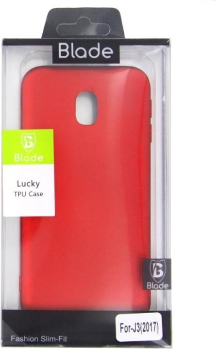 Actual product image Blade Lucky TPU Case for Samsung Galaxy J3 2017 red (Samsung Galaxy J3 (2017))