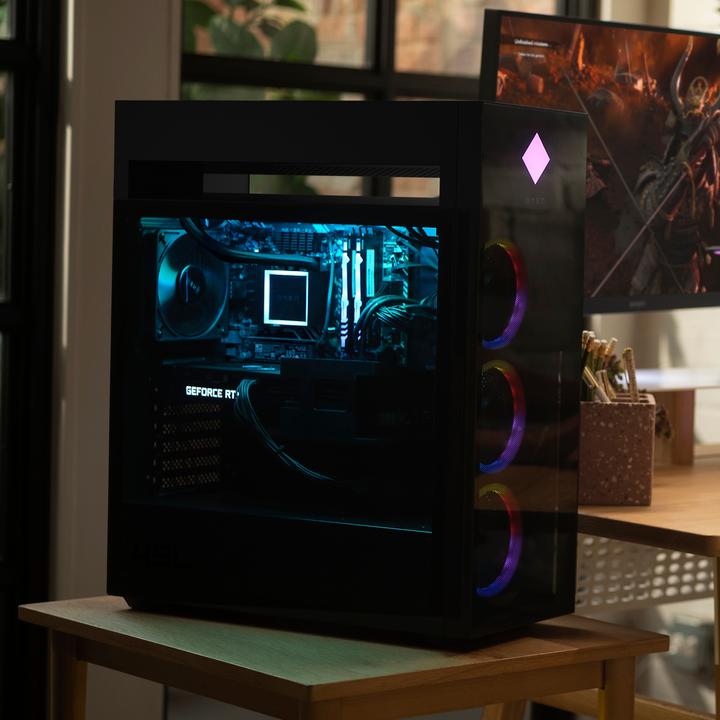 Actual product image HP Omen 45L (AMD Ryzen 9 7900X, 32 GB, 1000 GB, GeForce RTX 4090)