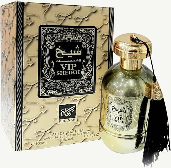 Image du produit Rihanah VIP Sheikh by Eau de Parfum Spray (Unisex) 100 ml (Eau de parfum, 100 ml)