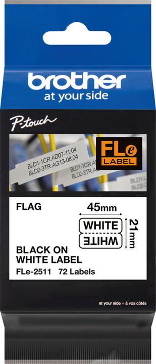 Actual product image Brother P-Touch (3 cm, White)