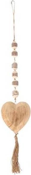HBX Dekohänger - Holzherz - ca. 74 cm