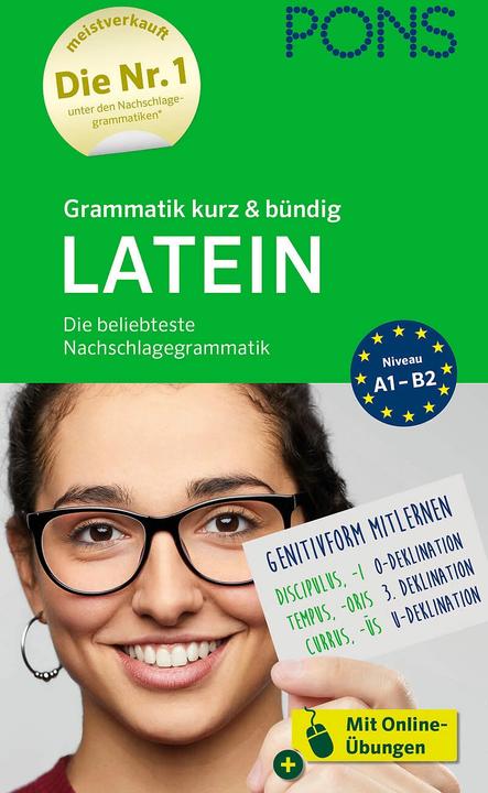 Actual product image Grammatik kurz & bündig Latein (German, Latin, 2023)