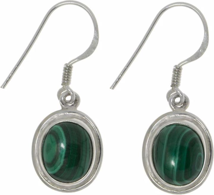 Bijouteria Ohrhänger (Silber 925, Malachit)