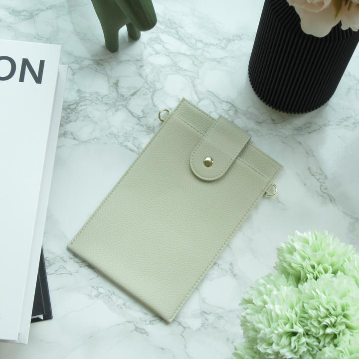 Actual product image PhoneLook Pochette à bandoulière universelle pour smartphone en cuir végétal avec lanière en cuir (végétal) Sa