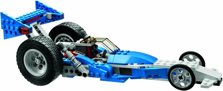Produktbild LEGO Blaue Rennmaschine (6747, LEGO Creator 3-in-1)