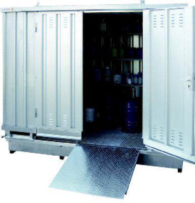 Actual product image kaiserkraft Hazardous material container for passive storage of flammable substances (300 l)