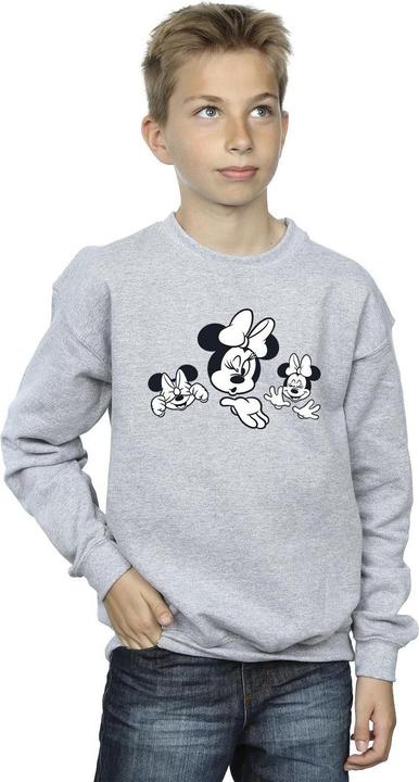 Produktbild Disney Minnie Mouse Three Faces Sweatshirt Jungen (140, 146)