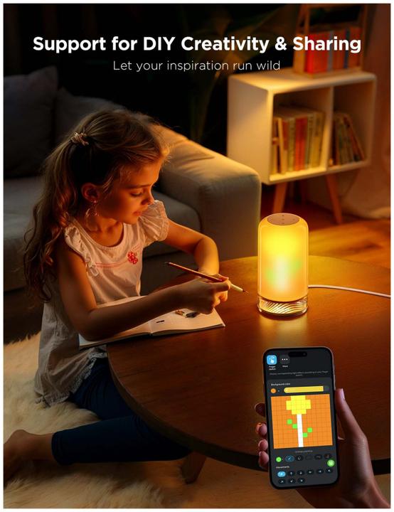 Actual product image Govee RGBICWW Table Lamp (500 lm)