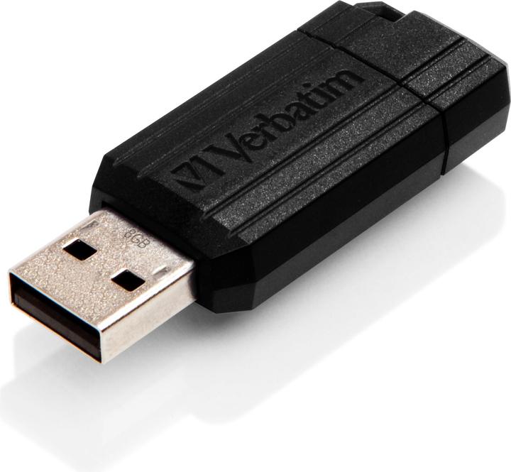 Produktbild Verbatim PinStripe (8 GB, USB-A, USB 2.0)