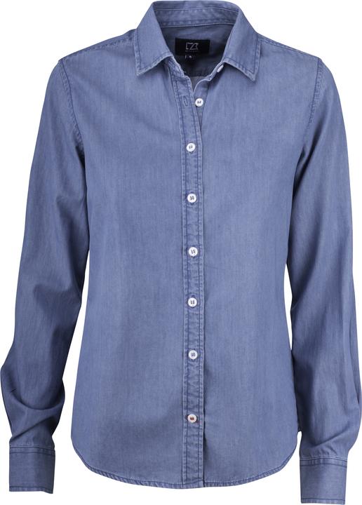Produktbild Cutter & Buck Ellensburg Denim shirt Ladies (M)