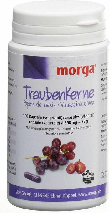 Actual product image Morga Grape Seed Vegicaps (1 Piece, Capsules, 65 g)