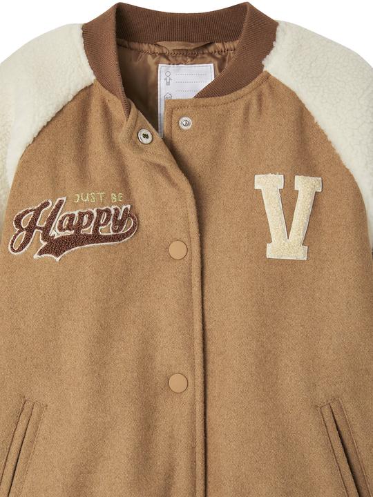 Produktbild Vertbaudet Mädchen Collegejacke, Materialmix (116)
