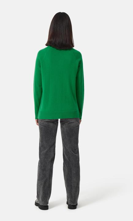 Actual product image Cash-Mere Kaschmir Rundhals Pullover mit Seitenschlitzen (XS)