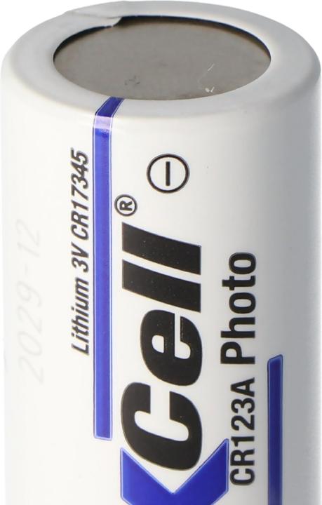 Produktbild XCell LithiumBatterie CR23 (1 Stk., RCR123A, 1550 mAh)