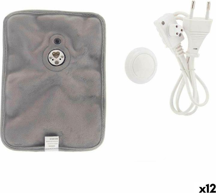 Gift Elektrische Wärmflasche Hände Grau Kunststoff 380 W Samt (12 Stück)