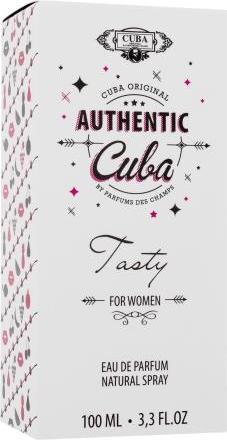 Actual product image Cuba Authentic Tasty (Eau de parfum, 100 ml)