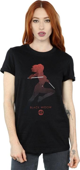 Image du produit - T-shirt BLACK WIDOW SILHOUETTE - Femme (S)