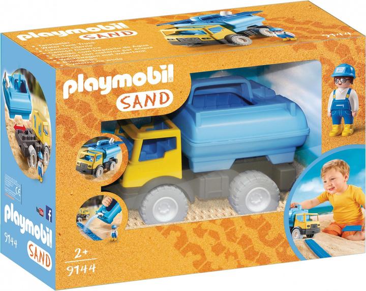 Produktbild Playmobil Wassertank-Laster (9144, Playmobil Sand)