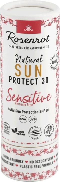 Produktbild Rosenrot Sun Stick LSF 30 Pure duftfrei (Sonnenstick, SPF 30, 50 g)